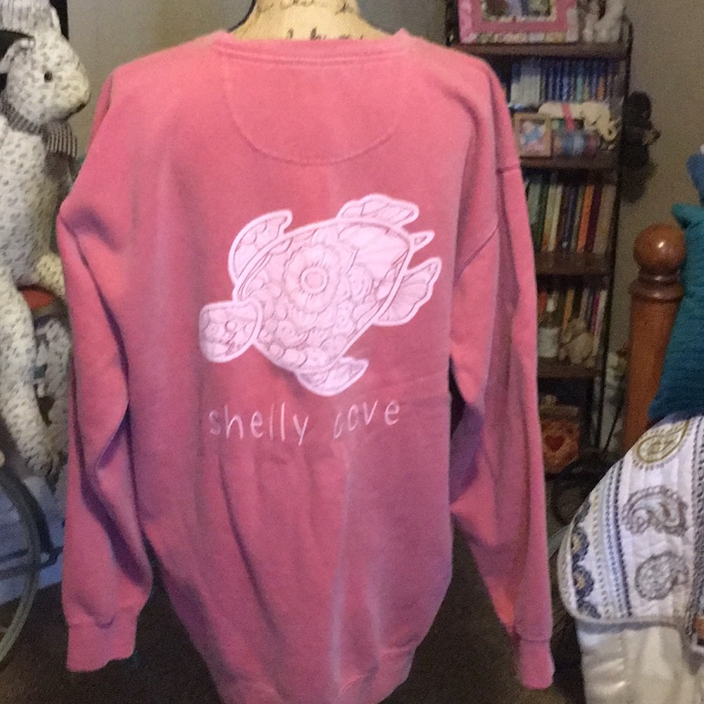 Comfort Color Shelly Cove L/S sweatshirt SZ XL